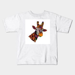 Animal Zentangles 176 (Style:1) Kids T-Shirt